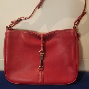 Red Coach Hand Bag